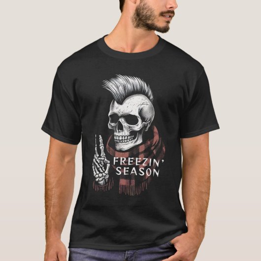 vriesseizoen t-shirt (Voorkant)