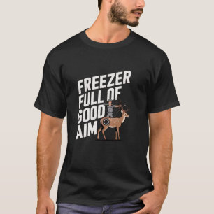 Vriezer vol met goed doel Grappig Gezegde T-shirt