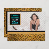 Vrij Afstuderen (Oranje) Kaart (Voorkant / Achterkant)