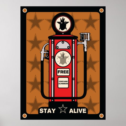 Vrij ALIVENTIE Poster (Voorkant)