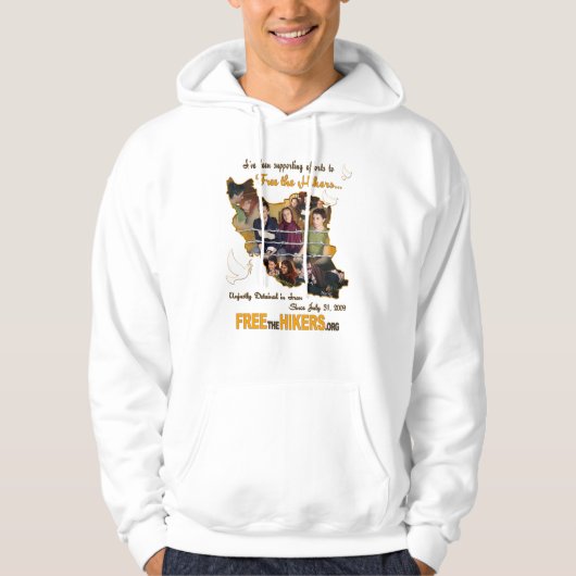 VRIJ ALLEMAAL DRIE! HOODIE (Voorkant)