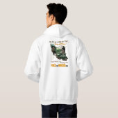 VRIJ ALLEMAAL DRIE! HOODIE (Achterkant volledig)