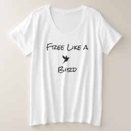 Vrij als een vogel T-shirt