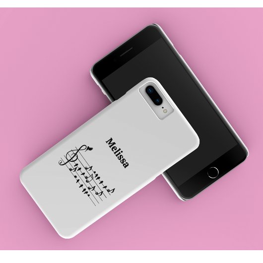 Vrij als vogel, zangvogels die als muzikale noten  Case-Mate iPhone case