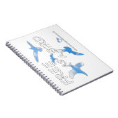 Vrij als vogelvrij notitieboek (Rechterzijde)