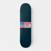 Vrij Amerika Skateboard (Voorkant)