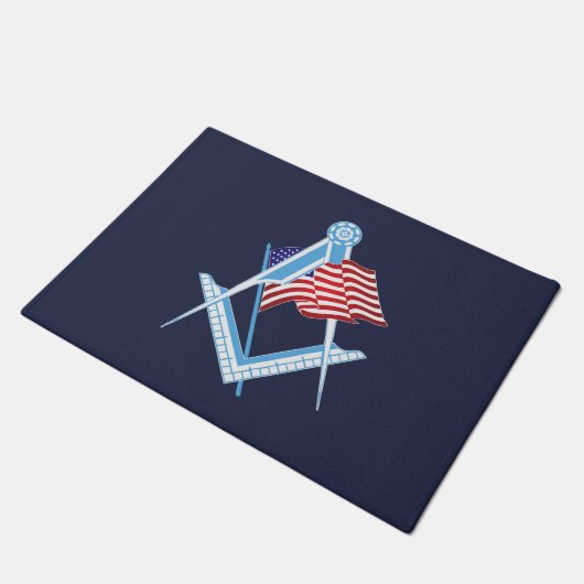 Vrij Amerikaanse symbool Deurmat (Schuin)