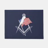 Vrij Amerikaanse symbool Deurmat (Voorkant)