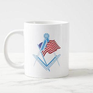 Vrij Amerikaanse symbool Grote Koffiekop