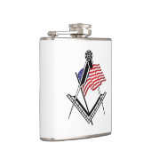 Vrij Amerikaanse symbool Heupfles (Rechts)