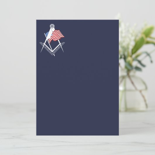 Vrij Amerikaanse symbool Kaart (Staand voorkant)