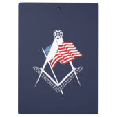 Vrij Amerikaanse symbool Klembord (Achterkant)