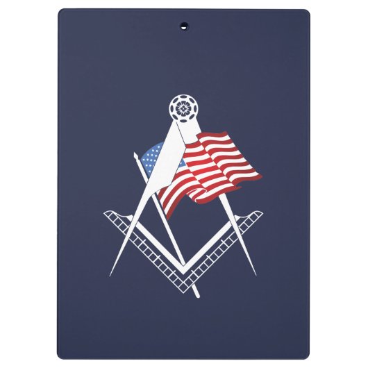 Vrij Amerikaanse symbool Klembord (Achterkant)