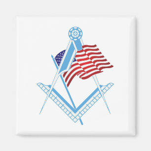 Vrij Amerikaanse symbool Magneet