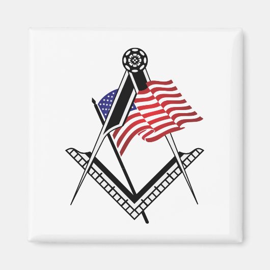 Vrij Amerikaanse symbool Magneet (Voorkant)