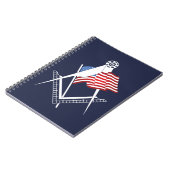 Vrij Amerikaanse symbool Notitieboek (Linkerzijde)