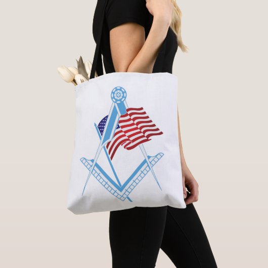 Vrij Amerikaanse symbool Tote Bag (Dichtbij)