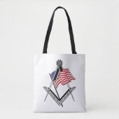Vrij Amerikaanse symbool Tote Bag (Voorkant)
