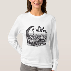 Vrij Aqsa vrij Palestina T-shirt