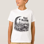 Vrij Aqsa vrij Palestina T-shirt (Voorkant)