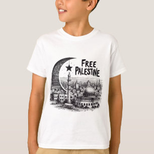 Vrij Aqsa vrij Palestina T-shirt