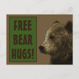 Vrij Beer Hugs Gay Beer Briefkaart