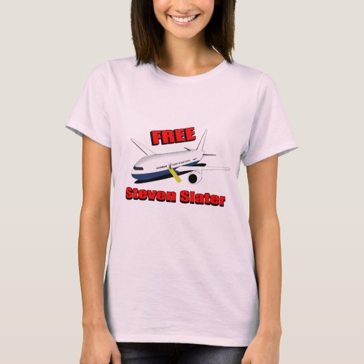 vrij bestuurde slater t-shirt (Voorkant)
