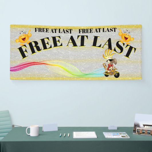 VRIJ BIJ LAATSTE Banner (Beurs)