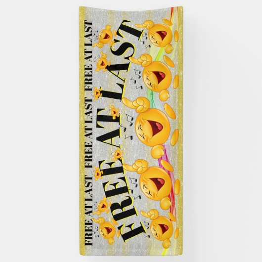 VRIJ BIJ LAATSTE Banner (Verticaal)