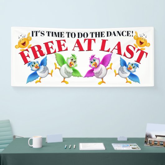 VRIJ BIJ LAATSTE Banner (Beurs)