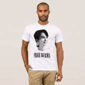 Vrij Birma - Aung Sang Suu Kyi T-shirt (Voorkant volledig)