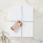 Vrij Boho Pompoen Bruiloft Favor Tag Cadeaulabel (Met Touw)