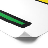 Vrij Brazilië Poster (Hoek)