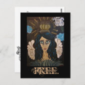 Vrij briefkaart (Voorkant / Achterkant)