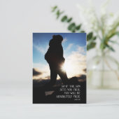 Vrij Briefkaart instellen (Staand voorkant)