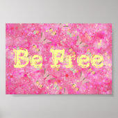 Vrij Butterfly-Poster Poster (Voorkant)