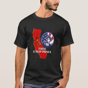 Vrij Californië Conservative USA Patriot voor Free T-shirt
