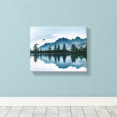 Vrij Canvas Afdruk (Insitu (Houten vloer))