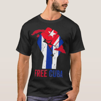 Vrij Cuba Cuba Patria Y Vida heeft Cuba vernederd T-shirt