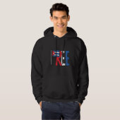 Vrij Cuba Hoodie (Voorkant volledig)