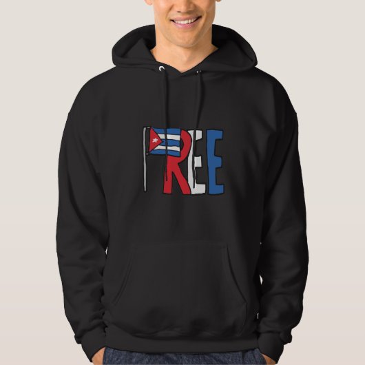 Vrij Cuba Hoodie (Voorkant)
