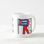 Vrij Cuba Koffiemok (Voorkant rechts)