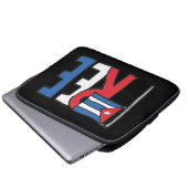 Vrij Cuba Laptop Sleeve (Voorkant onderkant)