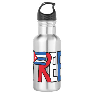 Vrij Cuba Waterfles