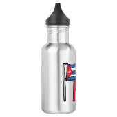 Vrij Cuba Waterfles (Links)