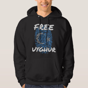 Vrij de Oigoeren Vrij Oigoer Oigoeren Vlag Red Oig Hoodie