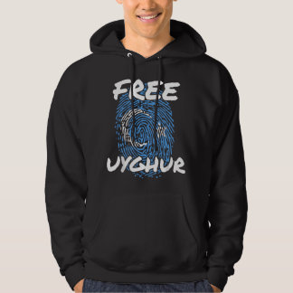 Vrij de Oigoeren Vrij Oigoer Oigoeren Vlag Red Oig Hoodie