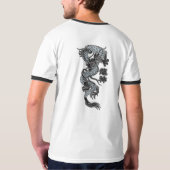 vrij-draak-tattoo-flits-a001 t-shirt (Achterkant)