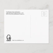 Vrij-drijvende organische aroma's briefkaart (Achterkant)