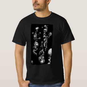 Vrij-drijvende organische aroma's, T-shirt